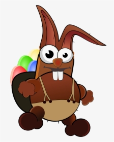 Free Stock Photo Of Crazy Easter Bunny Vector Graphics - Crazy Easter Bunny Clip Art, HD Png Download, Transparent PNG