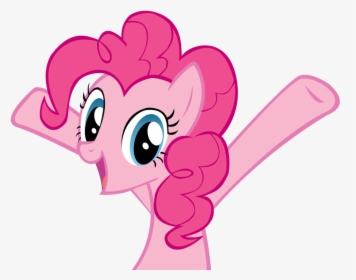 Pinkie Pie Party Vector By Pikn2-d4phjc7 - Pinkie Pie Friendship Is Magic, HD Png Download, Transparent PNG