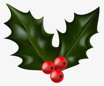 Christmas Clip Art - Christmas Holly Png Transparent, Png Download, Transparent PNG