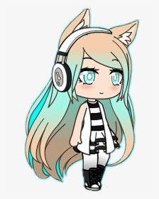 gacha #mask - Gacha Life Cat Mask, HD Png Download , Transparent Png Image  - PNGitem