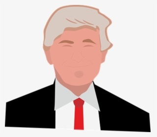 Pixabay - Sketsa Donald Trump, HD Png Download, Transparent PNG