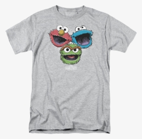 Elmo Cookie Monster Oscar The Grouch Sesame Street - Impractical Jokers T Shirts Team Q, HD Png Download, Transparent PNG