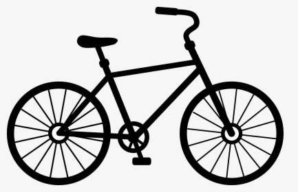 Bicycle Cycling Free Content Clip Art - Bike Black And White Clipart, HD Png Download, Transparent PNG