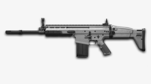 Fn Scar Sideview - Fn Scar Side View, HD Png Download, Transparent PNG