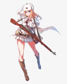 The Mosin Nagant Is A Bolt Action Rifle Developed By - Mosin Nagant Girls Frontline, HD Png Download, Transparent PNG