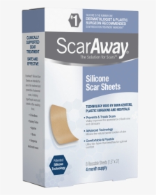 Scaraway® Silicone Scar Sheets Are Intended For Use - Scaraway Silicone Sheets, HD Png Download, Transparent PNG