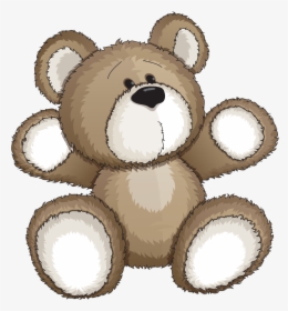 Quilting Clipart Teddy Bear - Ours En Peluche Clipart, HD Png Download, Transparent PNG