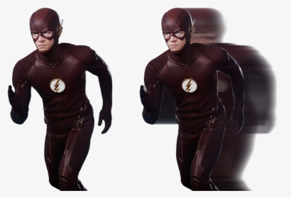 Cw The Flash Running Png - Flash Barry Allen Png, Transparent Png, Transparent PNG