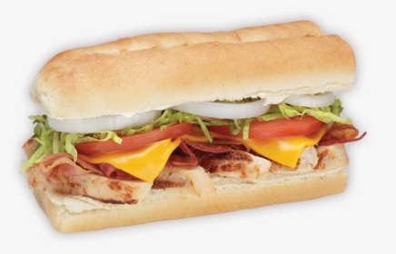 Chicken Cheddar Bacon Ranch - Chicken Bacon Ranch Sub, HD Png Download, Transparent PNG
