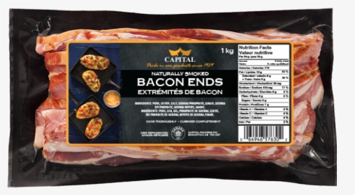 Bacon Ends2 - Pepperoni, HD Png Download, Transparent PNG