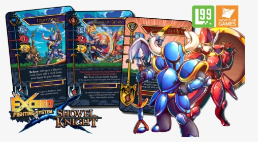 Exceed Card Previews - Shovel Knight, HD Png Download, Transparent PNG