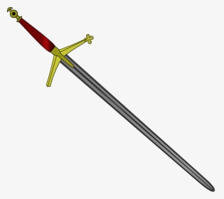 Sword Katana Clip Art - Long Sword Clipart, HD Png Download, Transparent PNG
