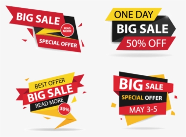 Free Special Offer Banner Vector, HD Png Download, Transparent PNG