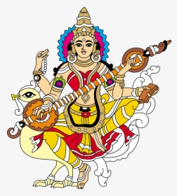Transparent Saraswati God Png - Saraswati Puja Card Design, Png Download, Transparent PNG