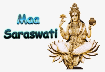 Maa Saraswati In Png , Png Download - Maa Saraswati Hd Photo Png, Transparent Png, Transparent PNG