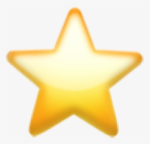 Star Iphone Emoji Emojis - Star Emoji Transparent Background, HD Png Download, Transparent PNG