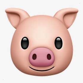 •pig Emoji 🐷 Pig Pink Emoji Emoticon Iphone Iphoneemoj - Iphone Pig Emoji, HD Png Download, Transparent PNG