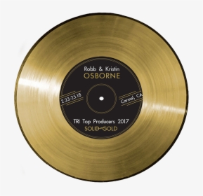 Gold Record - Circle - Circle, HD Png Download, Transparent PNG
