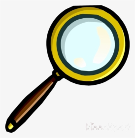 Magnifying Glass Club Penguin Clipart Vinyl Record - Treasure Hunt Magnifying Glass, HD Png Download, Transparent PNG