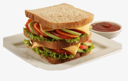 Brown Bread Sandwich Png, Transparent Png, Transparent PNG