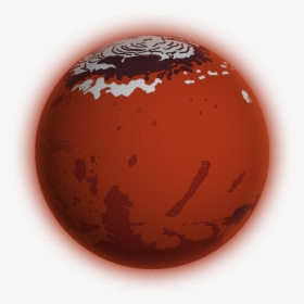 Planet Mars - Clip Art, HD Png Download, Transparent PNG