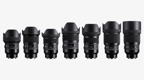 Sigma Launches Art Prime Lenses For Sony E-mount Cameras - Sigma Art E Mount Lenses, HD Png Download, Transparent PNG