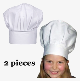 Transparent Chef Hat Png - Kids Chef Outfit Apron And Hat, Png Download, Transparent PNG