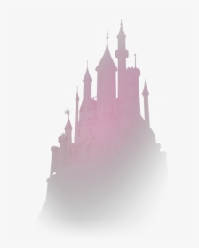 #ftestickers #disney #castle #transparent #pink - Pink Disney Castle Background, HD Png Download, Transparent PNG