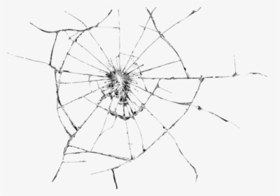 Cracked Screen Png - Transparent Background Cracked Screen Png, Png Download, Transparent PNG