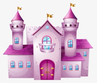 Pink Castle Clipart, HD Png Download, Transparent PNG