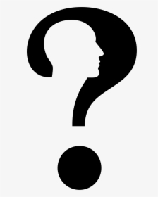 Question Head Two Clip Arts - Question Mark With Face Png, Transparent Png, Transparent PNG
