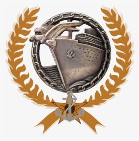 Naval Battle Badge - Blockade Runner Badge, HD Png Download, Transparent PNG
