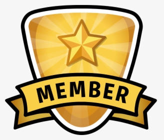 Badge Png Image Transparent Background - Club Penguin Membership Icon, Png Download, Transparent PNG