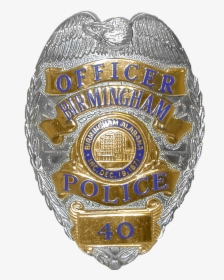 Birmingham Police Badge - Birmingham Police Department Badge, HD Png Download, Transparent PNG