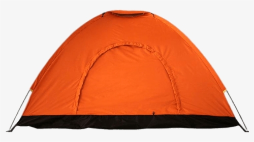 Orange Camping Tent - Camping Tent Png, Transparent Png, Transparent PNG