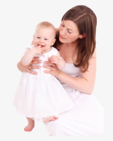 Woman With Kid Png Image - Mom And Baby Png, Transparent Png, Transparent PNG