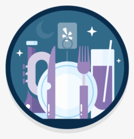 Big Night Yelp Badge - Circle, HD Png Download, Transparent PNG