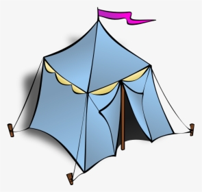 Tent Png Camping - Tent Clip Art, Transparent Png, Transparent PNG