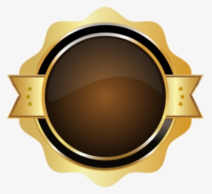 Transparent Gold Badge Png, Png Download, Transparent PNG