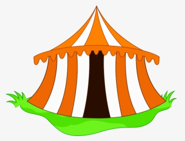 Clip Art Circus Tent Vector - Cartoon Circus Transparent Background, HD Png Download, Transparent PNG
