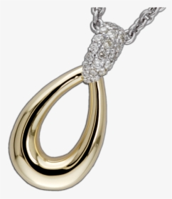 Faini Designs Jewelry Studio Gold Tear Drop Pendant - Pendant, HD Png Download, Transparent PNG