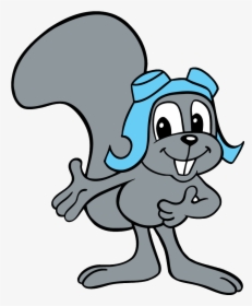 Squirrel - Rocky And Bullwinkle Squirrel, HD Png Download, Transparent PNG