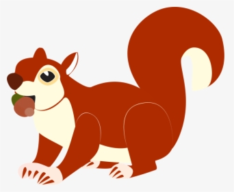 Clip Art Red Squirrel, HD Png Download, Transparent PNG