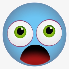 Transparent Shock Emoji Png - Shocked Cartoon Transparent Background, Png Download, Transparent PNG