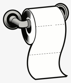 Toilet Paper Free Png Image - Toilet Paper Roll Drawing, Transparent Png, Transparent PNG