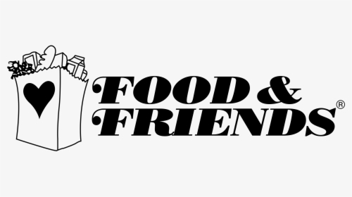 Food And Friends Logo White, HD Png Download, Transparent PNG