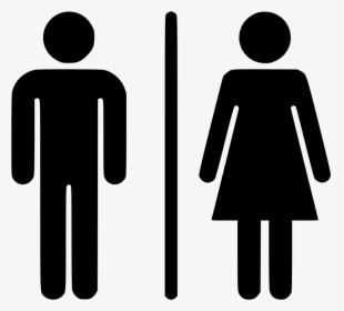 Toilet Icon Png - Unisex Accessible Toilet Signage, Transparent Png, Transparent PNG