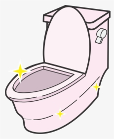 Clipart Toilet Png - Sparkling Toilet Clip Art, Transparent Png, Transparent PNG