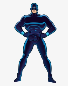 Blue Superhero Png Clip Art - Power Rangers Spd Suit, Transparent Png, Transparent PNG