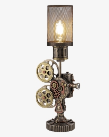 Steampunk Projector Lamp - Sconce, HD Png Download, Transparent PNG